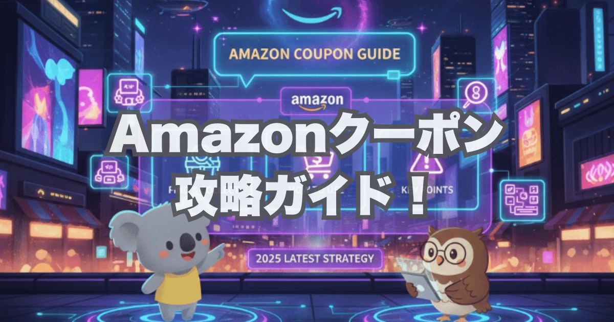 【2025年最新】Amazonクーポン攻略ガイド！お得な探し方・使い方・注意点を徹底解説